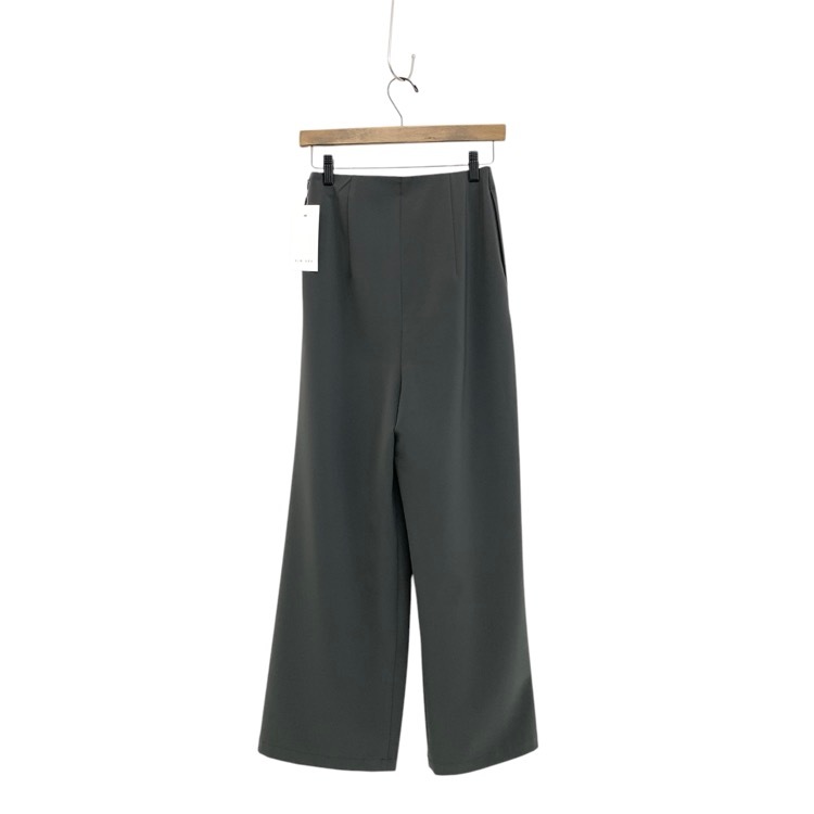 未使用品 2024AW RIM.ARK リムアーク Relax comfy PT タックワイドパンツ グレー 36 460HAL31-0461
