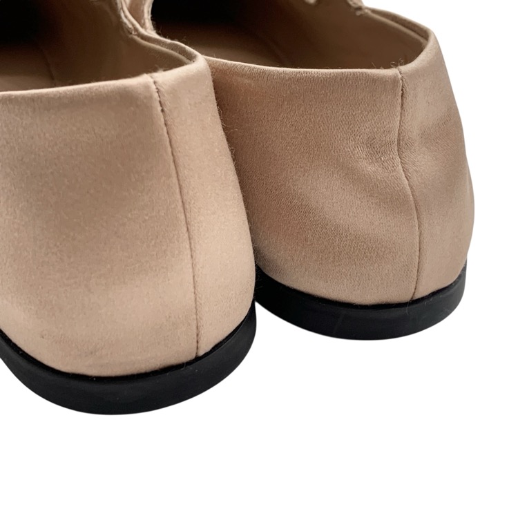 PRADA プラダ サテン バレリーナシューズ ライトベージュ 36 1F794N_049_F0A48_F_005