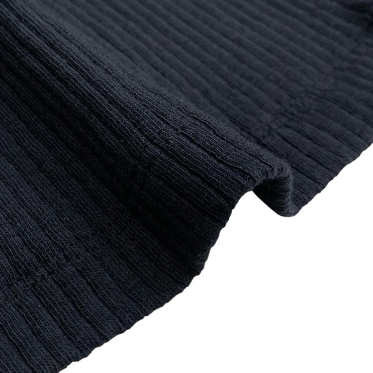 Mame Kurogouchi マメクロゴウチ Crew Neck Open Back Ribbed Jersey Dress オープンバックリブジャージードレスワンピース MM22SS-JS026