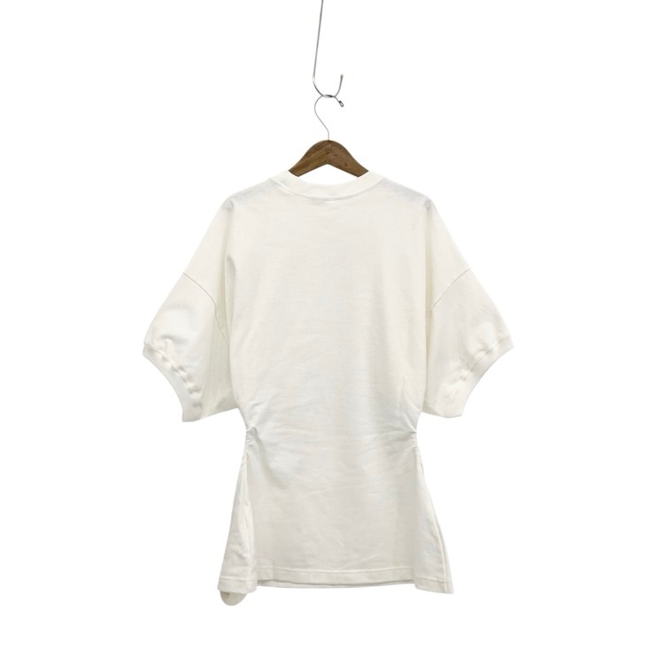  未使用品 AKIKOAOKI アキコアオキ Drop puff T-02 変形ドルマンカットソー オフホワイト F AA24SS-CST01-02
