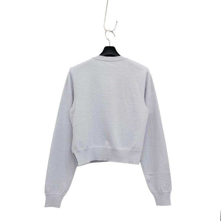 FOXEY フォクシー ミューズカーディガン カシミヤ・シルク ライトブルー 38 43962-KAJOX