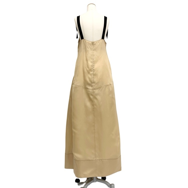 HARUNOBUMURATA ハルノブムラタ GEORGINA シルクマキシワンピース アイボリー 38 HM22W420-SOV07