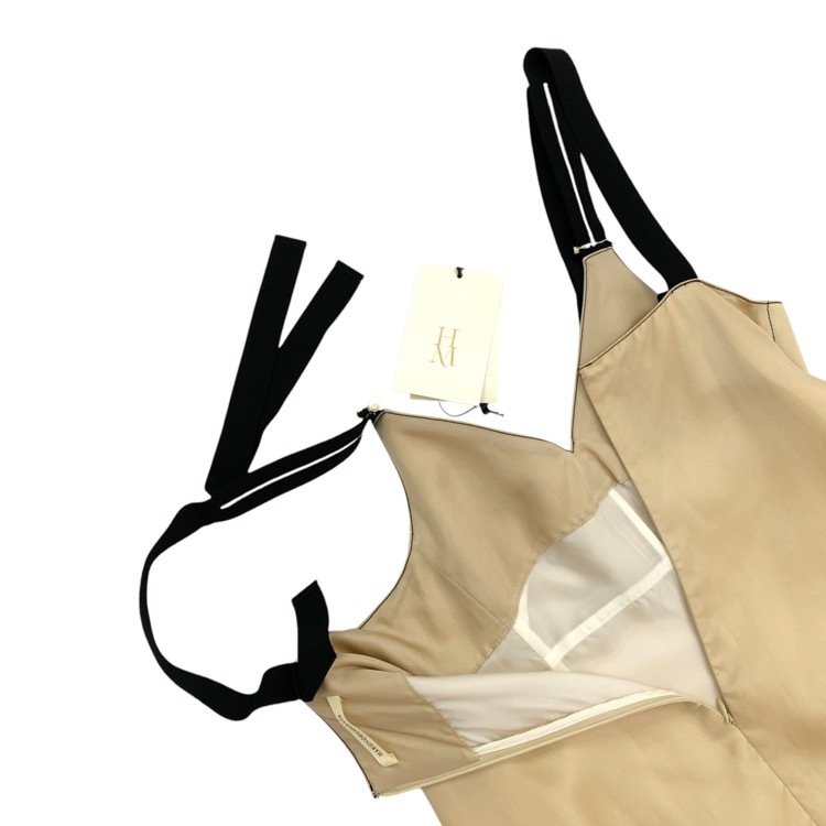 HARUNOBUMURATA ハルノブムラタ GEORGINA シルクマキシワンピース アイボリー 38 HM22W420-SOV07