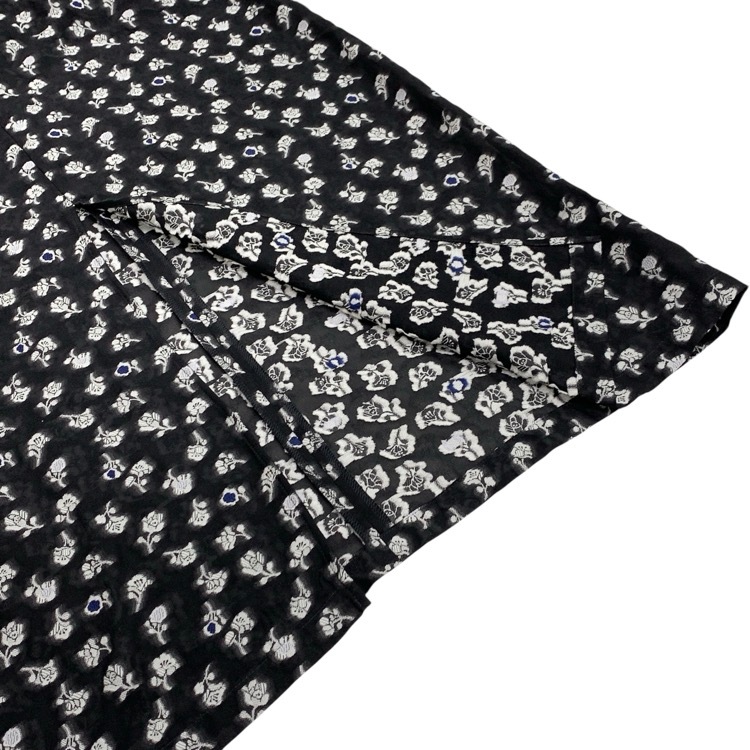 Mame Kurogouchi マメクロゴウチ Floral Jacquard Volume Sleeves Dress 小花柄 ワンピース MM25SS-DR020