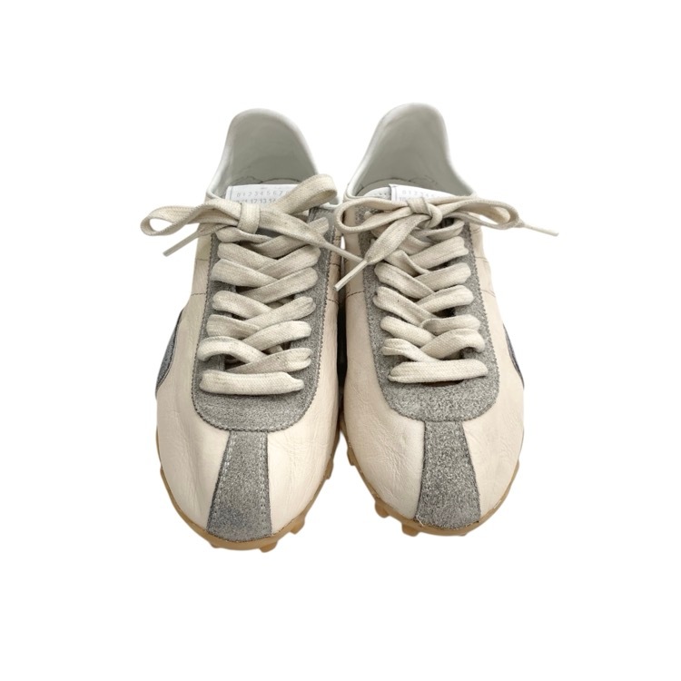 未使用品 2026SS Maison Margiela メゾンマルジェラ SPRONTER LOW TOP スプリンターズロースニーカー クリーム 36 S58WS0269 P7383