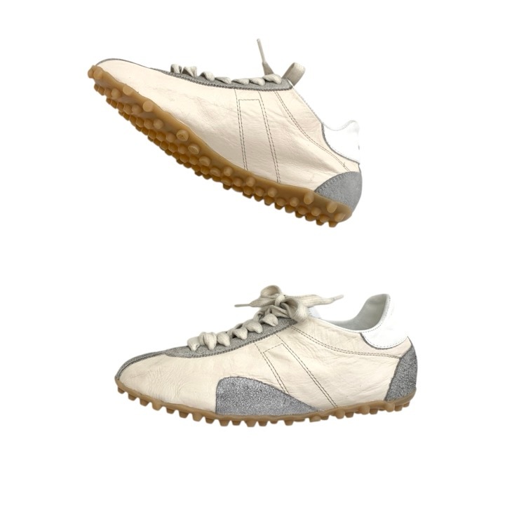 未使用品 2026SS Maison Margiela メゾンマルジェラ SPRONTER LOW TOP スプリンターズロースニーカー クリーム 36 S58WS0269 P7383