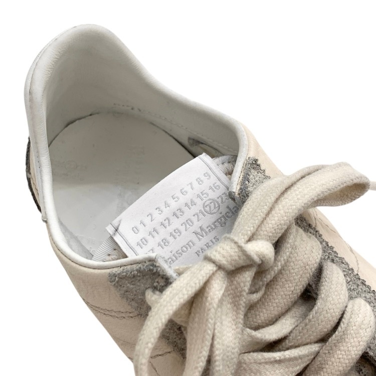 未使用品 2026SS Maison Margiela メゾンマルジェラ SPRONTER LOW TOP スプリンターズロースニーカー クリーム 36 S58WS0269 P7383