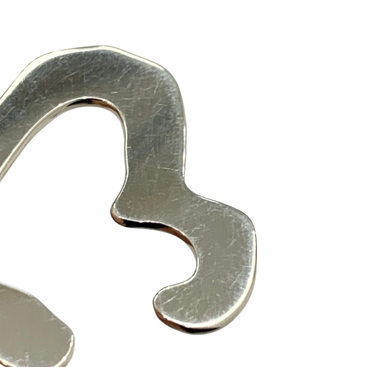 PREEK プリーク ROUGH HEART EAR CUFF ラフハートイヤーカフ SV925 シルバー YU-205