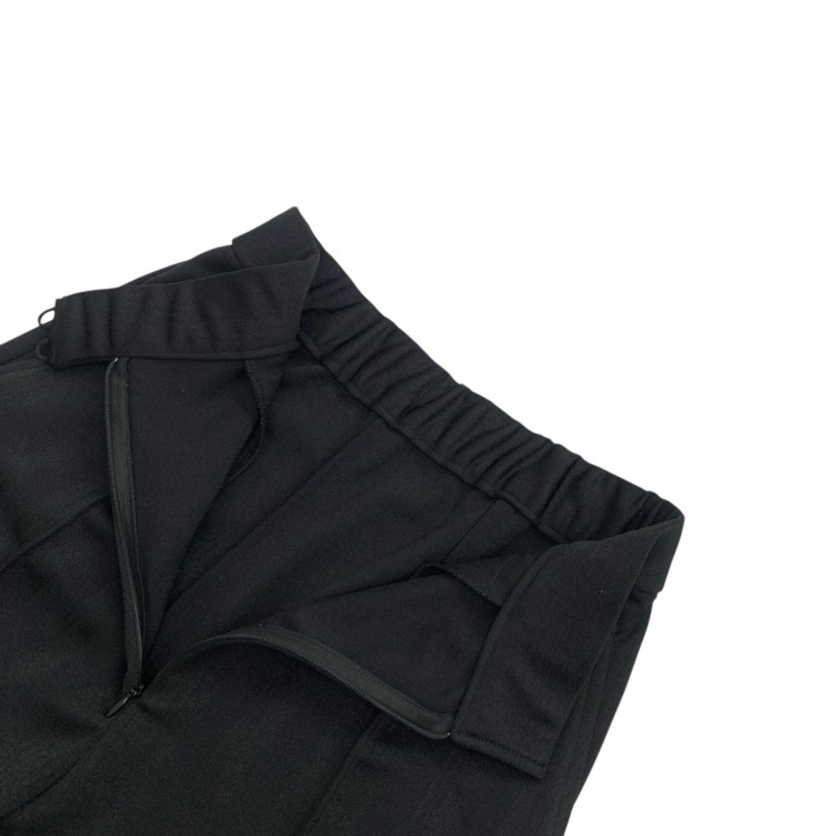 Mame Kurogouchi マメクロゴウチ Double-Layer Stripe Jersey Flared Trousers ストライプジャージーフレアトラウザーパンツ MM22PS-JS723