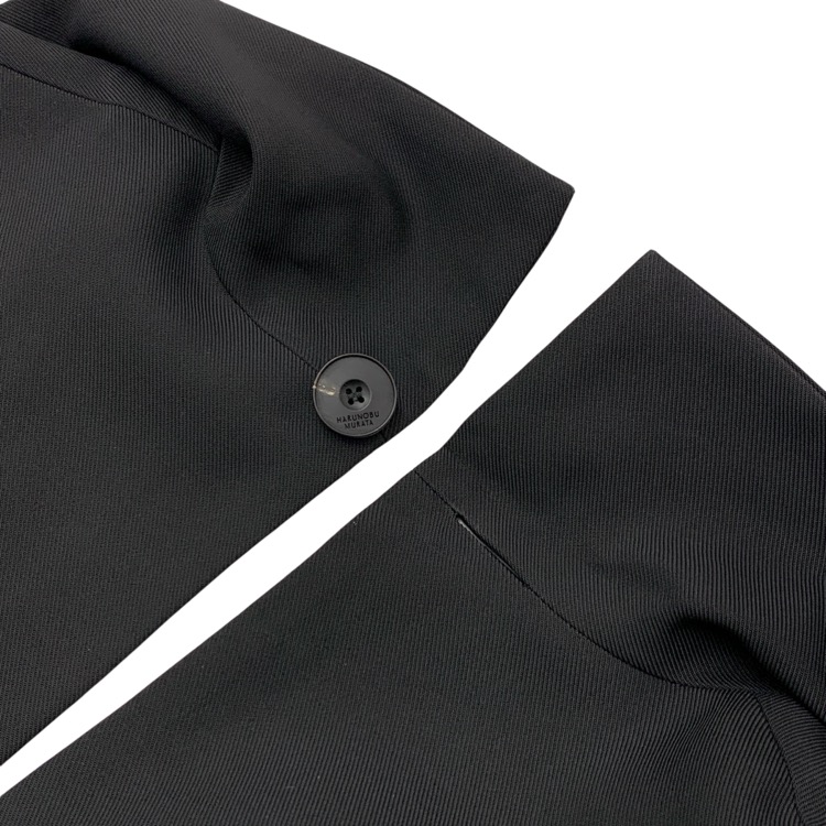 HARUNOBUMURATA ハルノブムラタ ドレス FRAVIA スキッパー マキシワンピース ブラック 38 HM22S414-DOV07