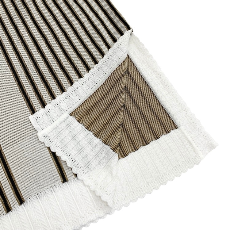 Mame Kurogouchi マメクロゴウチ Lace-Up Knit Dress レースアップニットワンピース マルチ 3 MM20PF-KN717