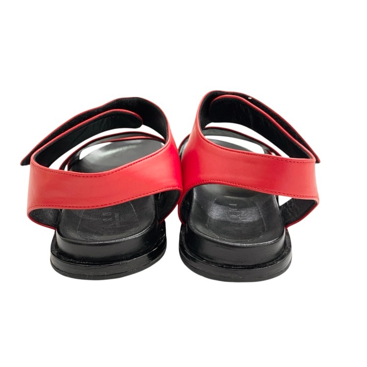 MARNI マルニ Fussbett フスベットべルトサンダル レッド 37 FBMSQ20G03