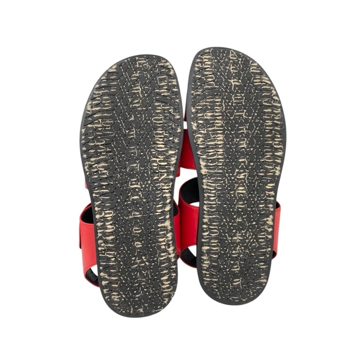 MARNI マルニ Fussbett フスベットべルトサンダル レッド 37 FBMSQ20G03