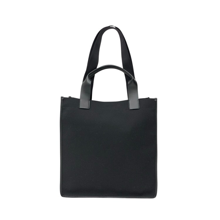 未使用品 2025SS Maison Margiela メゾンマルジェラ CABAS SHOPPING BAG VERTICAL カバスキャンバスショッピングトートバッグ ブラック SB1WC0019 P7276