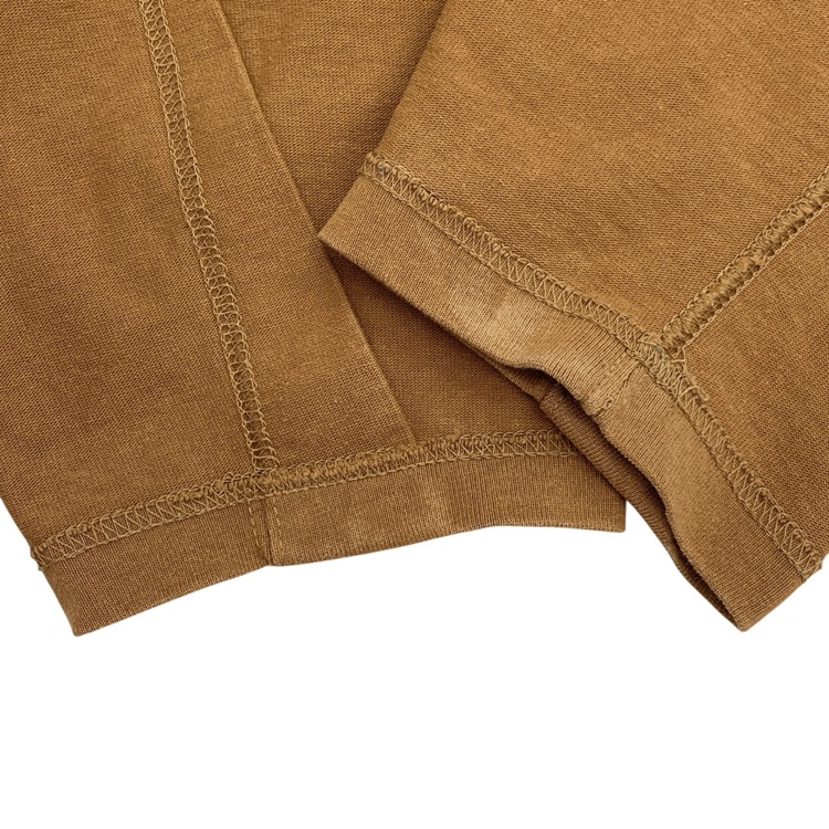 Mame Kurogouchi マメクロゴウチ Cotton Jersey Pullover コットンジャージープルオーバー カットソー ブラウン 1 MM21PS-JS719