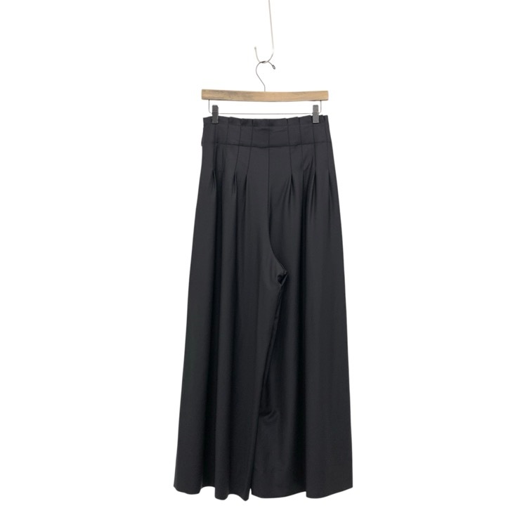 2025AW deres デレス Elan pants ウエストタックワイドパンツ ダークネイビー 1 DER25AW-PT-001
