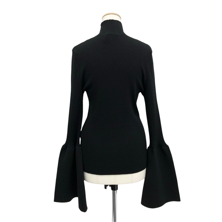Chloe クロエ ワイドスリーブ ニット トップス ブラック M CHC23WMH04662001M