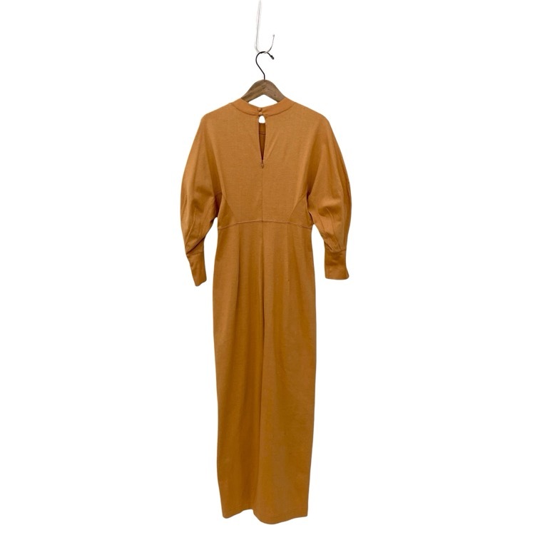 Mame Kurogouchi マメクロゴウチ Cotton Jersey Dress コットンジャージーワンピース ブラウン 1 MM23PS-JS732