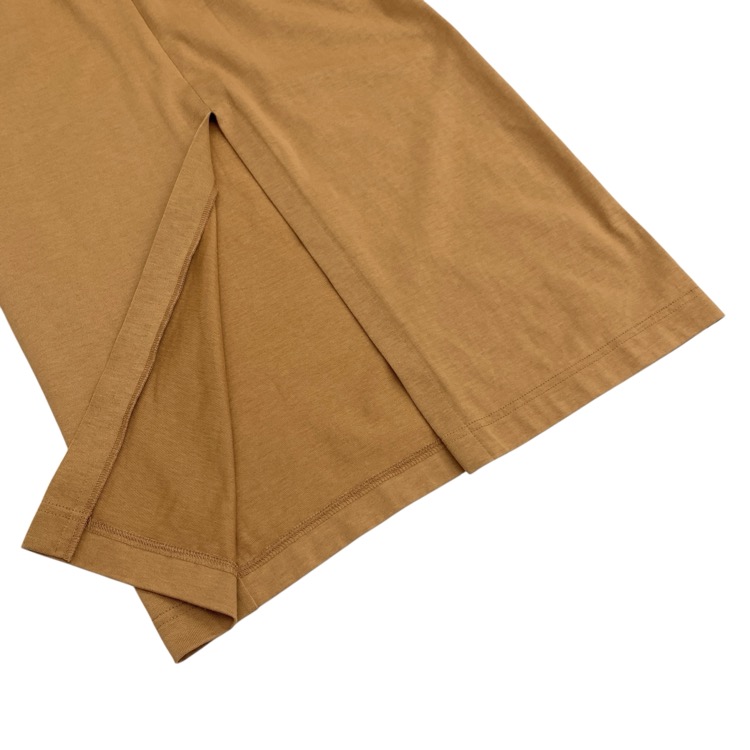 Mame Kurogouchi マメクロゴウチ Cotton Jersey Dress コットンジャージーワンピース ブラウン 1 MM23PS-JS732