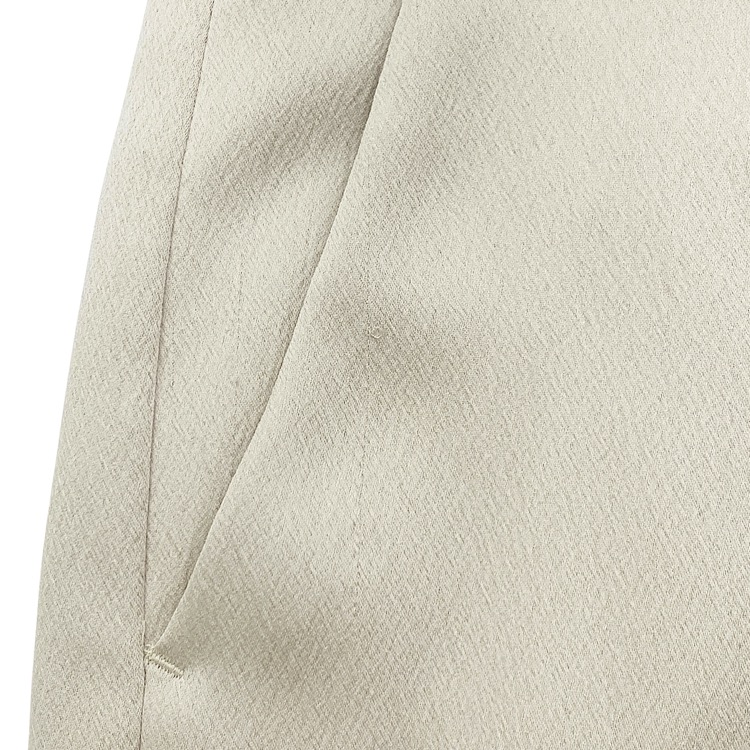 AKIRANAKA アキラナカ サテンワイド パンツ アイボリー 2 AW2412