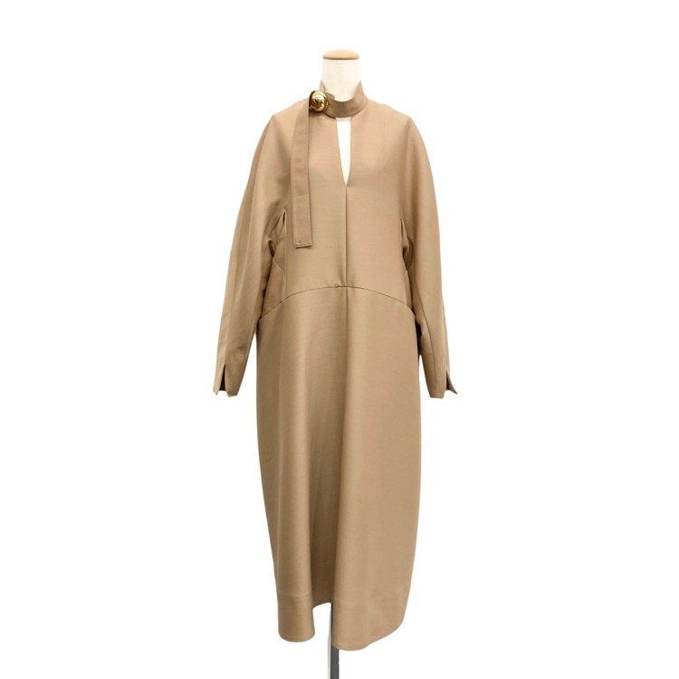HARUNOBUMURATA ハルノブムラタ THE TOKYO別注 ELIANA エリアナ ワンピース キャメル 36 HM22W411-STY0