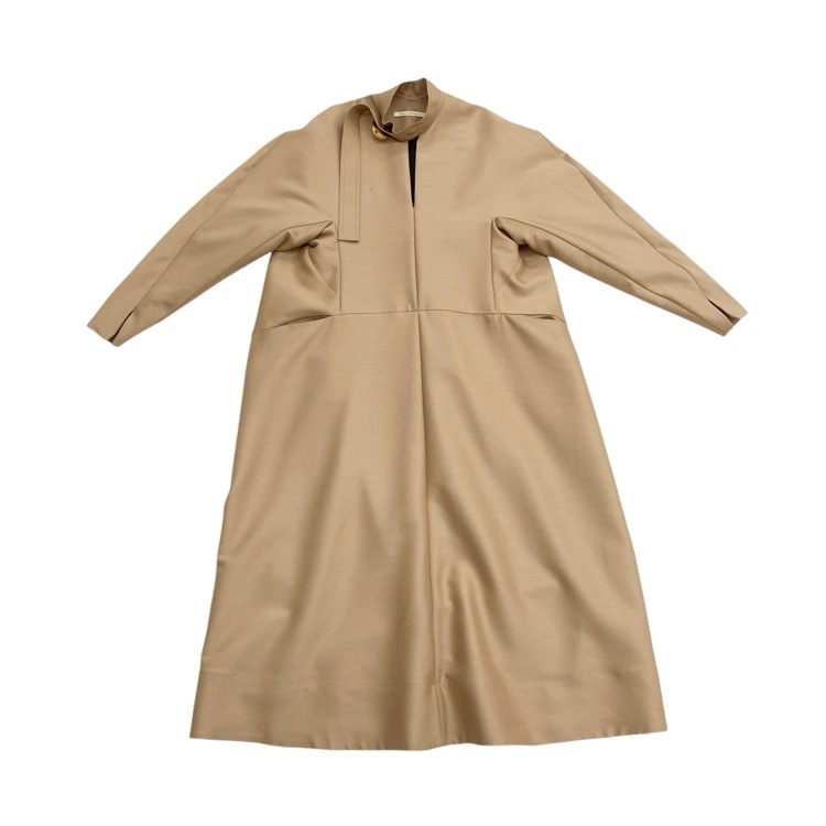 HARUNOBUMURATA ハルノブムラタ THE TOKYO別注 ELIANA エリアナ ワンピース キャメル 36 HM22W411-STY0