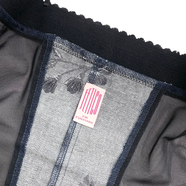 2025SS FETICO フェティコ ROSE DENIM BUSTIER ローズデニムビスチェ マルチ 1 FTC252-0101