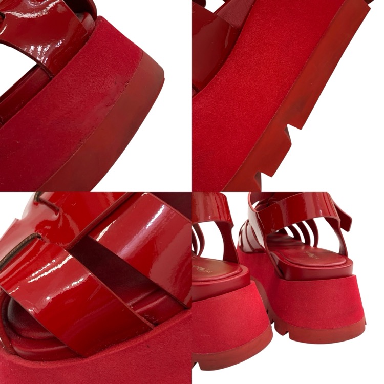 3.1 phillip lim フィリップリム KATE ラグソール フィッシャーマン サンダル ポピー 37/24cm SE23-T840SPA