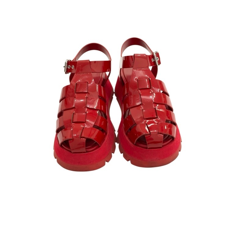 3.1 phillip lim フィリップリム KATE ラグソール フィッシャーマン サンダル ポピー 37/24cm SE23-T840SPA