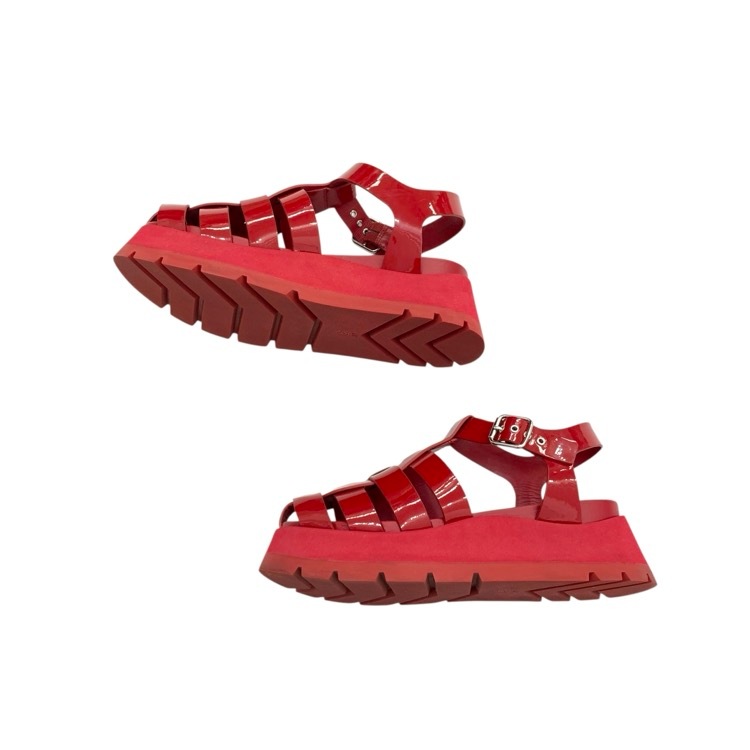 3.1 phillip lim フィリップリム KATE ラグソール フィッシャーマン サンダル ポピー 37/24cm SE23-T840SPA