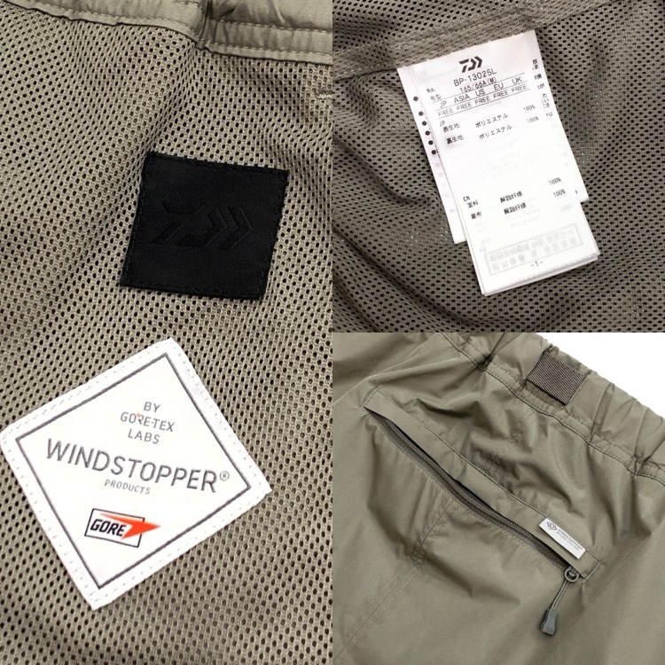 25SS DAIWA PIER39 ダイワピアサーティナイン W's GORE-TEX WINDSTOPPER Tech 2Way Extreme Skirt 2ウェイテックエクストリーム スカート