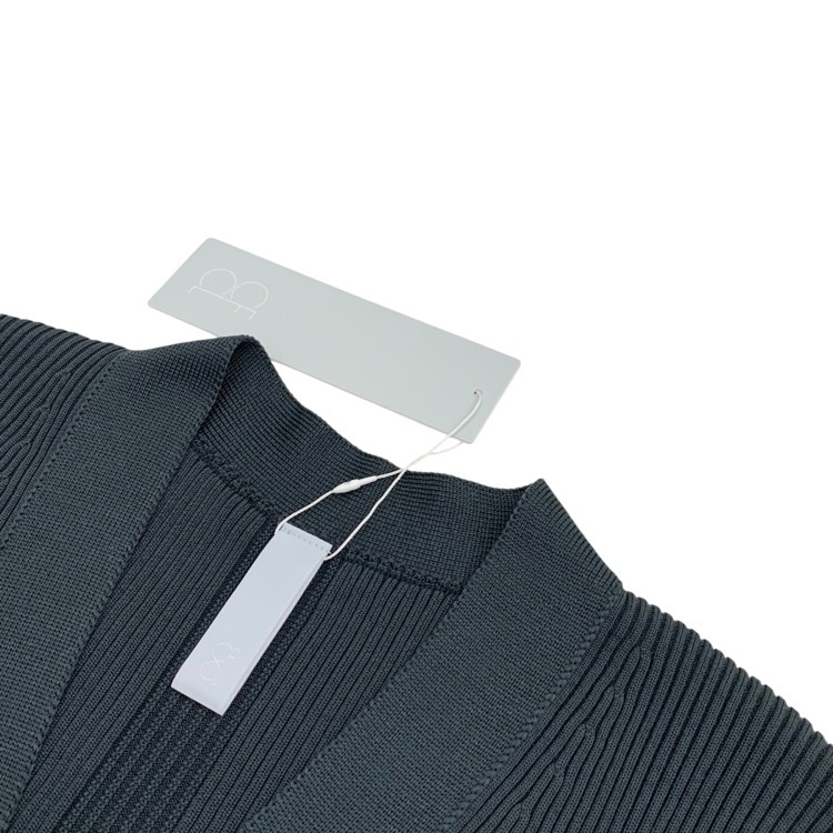 未使用品 2024SS CFCL シーエフシーエル PORTRAIT CARDIGAN ポートレートカーディガン シャドーグレー 3 CF007KE230