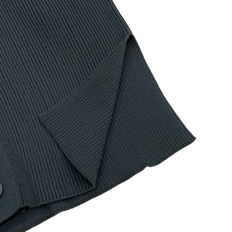 未使用品 2024SS CFCL シーエフシーエル PORTRAIT CARDIGAN ポートレートカーディガン シャドーグレー 3 CF007KE230