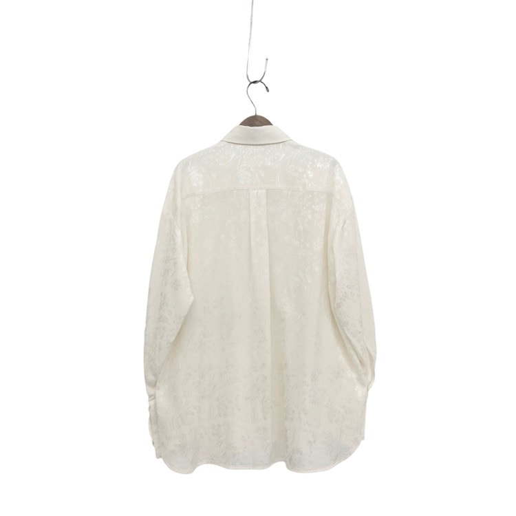 Mame Kurogouchi マメクロゴウチ Floral Jacquard Shirt ジャガード織 ブラウス エクリュ 1 MM25FW-SH020