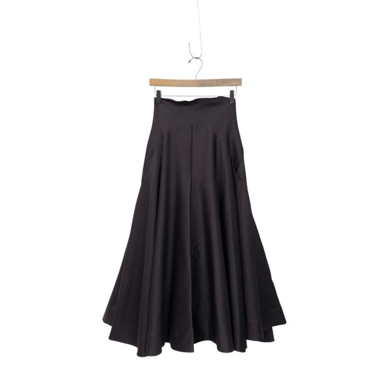 HARUNOBUMURATA ハルノブムラタ KELSEY HIGH WAISTED FLARE SKIRT フレアスカート 36 HM24W618-STY02