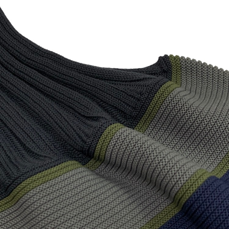 2024AW CFCL シーエフシーエル POTTERY BELL SLEEVE DRESS ポッタリーベルスリーブ ワンピース ブラックマルチ 3 CF008KH118