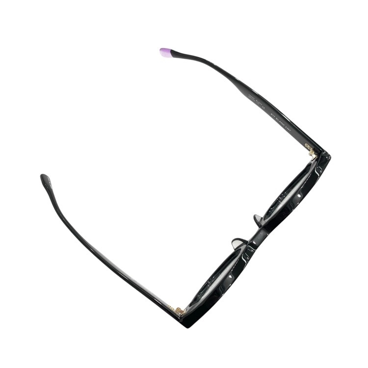 FETICO BLANC OVAL TELEVISION-CUT GLASSES BLANCコラボ オーバルフレーム ブラック FREE FTC252-2002B