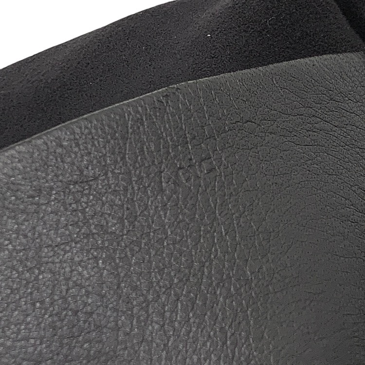 Aeta アエタ HANDLE POUCH MINI ディアレザー ハンドルポーチ ミニ ハンドバッグ ブラック DA109