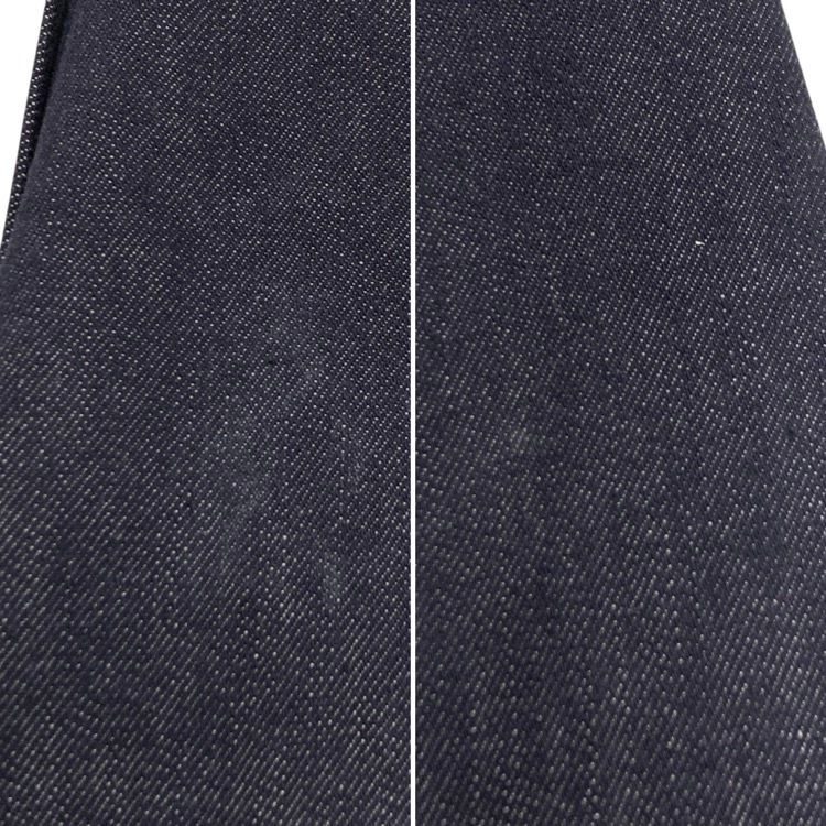 FOXEY NEWYORK フォクシー スカート ジャルダン デニム ドット柄チュール インディゴ 42 43289-NSSOX