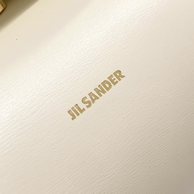 JIL SANDER ジルサンダー CANNOLO GRANDE カンノーロ グランデ ショルダーバッグ エッグシェル J08WD0051