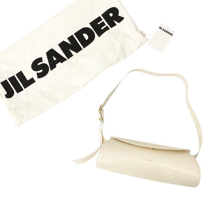 JIL SANDER ジルサンダー CANNOLO GRANDE カンノーロ グランデ ショルダーバッグ エッグシェル J08WD0051