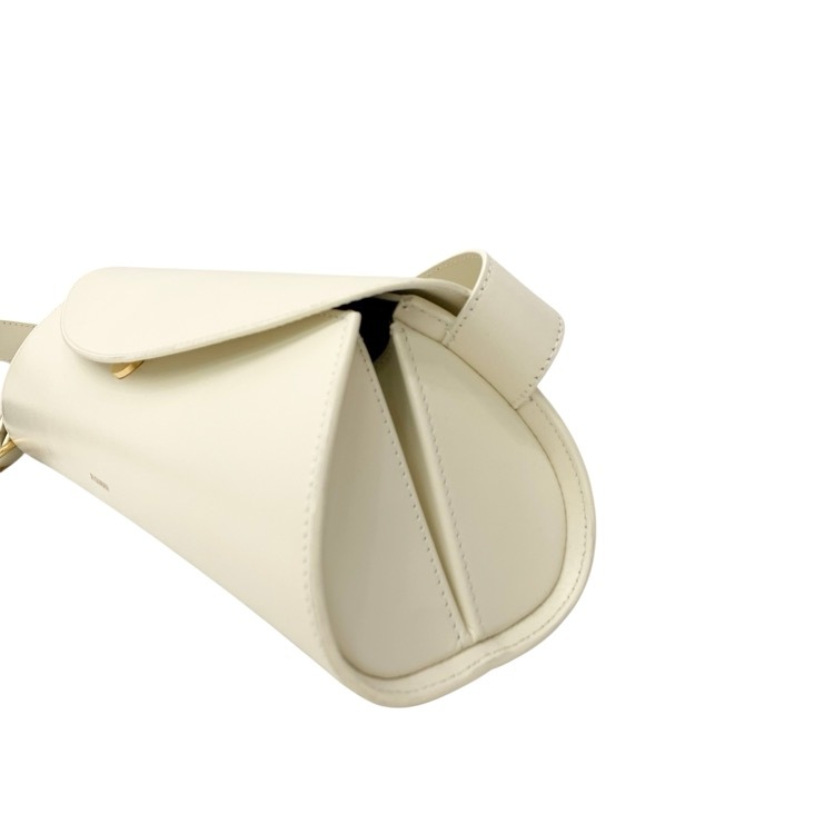 JIL SANDER ジルサンダー CANNOLO GRANDE カンノーロ グランデ ショルダーバッグ エッグシェル J08WD0051