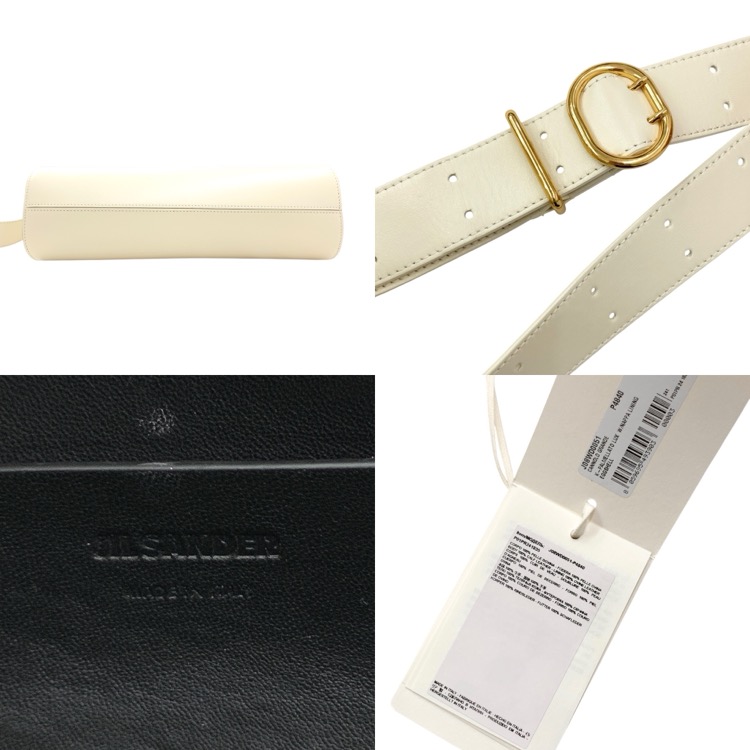 JIL SANDER ジルサンダー CANNOLO GRANDE カンノーロ グランデ ショルダーバッグ エッグシェル J08WD0051