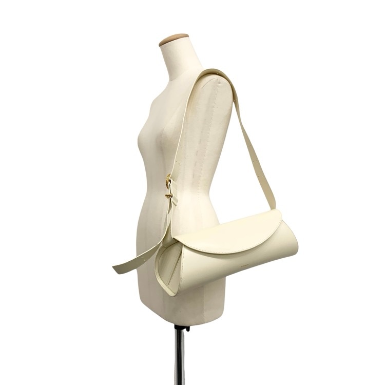 JIL SANDER ジルサンダー CANNOLO GRANDE カンノーロ グランデ ショルダーバッグ エッグシェル J08WD0051