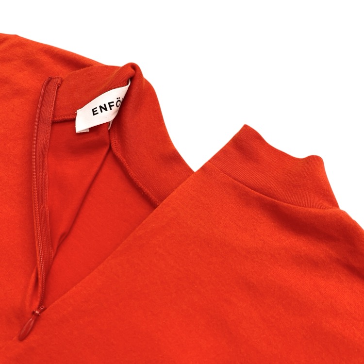 ENFOLD エンフォルド WASHABLE STAND-NECK T-SHIRT スタンドネックTシャツ カットソー 38 300HS280-2800