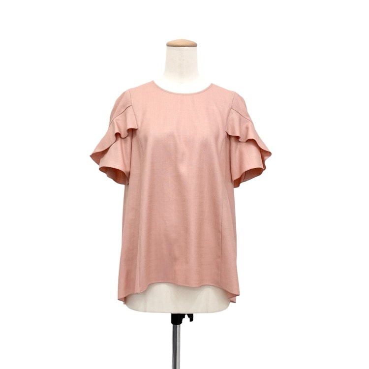 FOXEY NEWYORK フォクシー トップス フラウンスペタル ピンク 24 38 45277-NSTOY