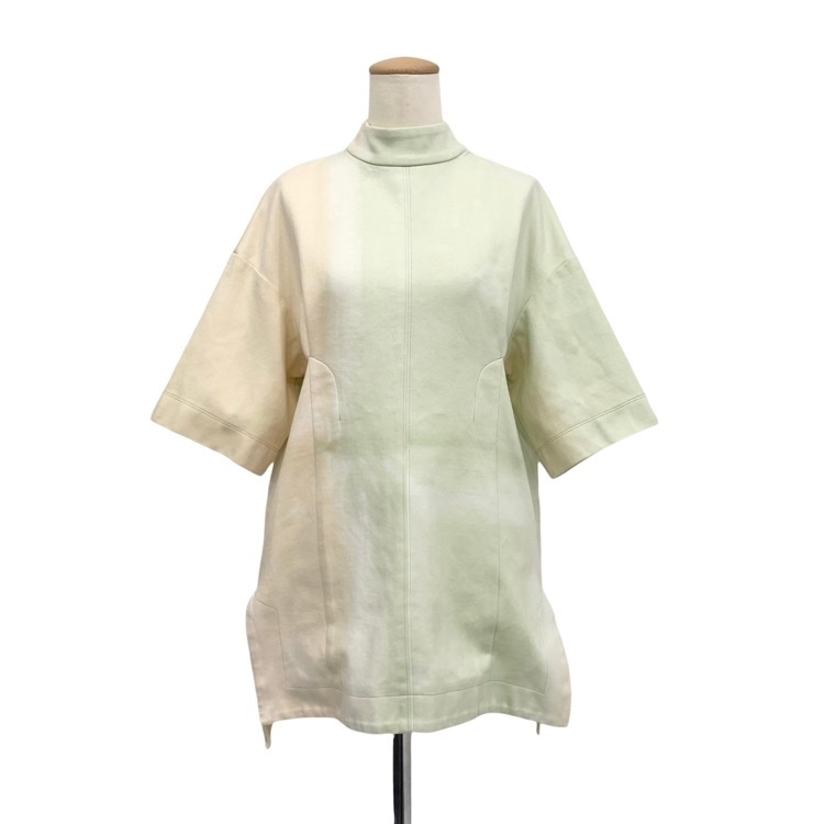 Mame Kurogouchi マメクロゴウチ "Itajime Shibori" Cotton Double Face Top 伊勢丹別注カラー 板締めダブルフェイストップ マルチ 1 MM22SS-JS504