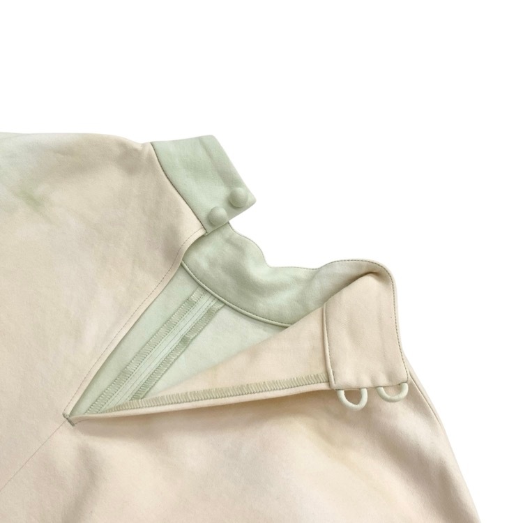 Mame Kurogouchi マメクロゴウチ "Itajime Shibori" Cotton Double Face Top 伊勢丹別注カラー 板締めダブルフェイストップ マルチ 1 MM22SS-JS504