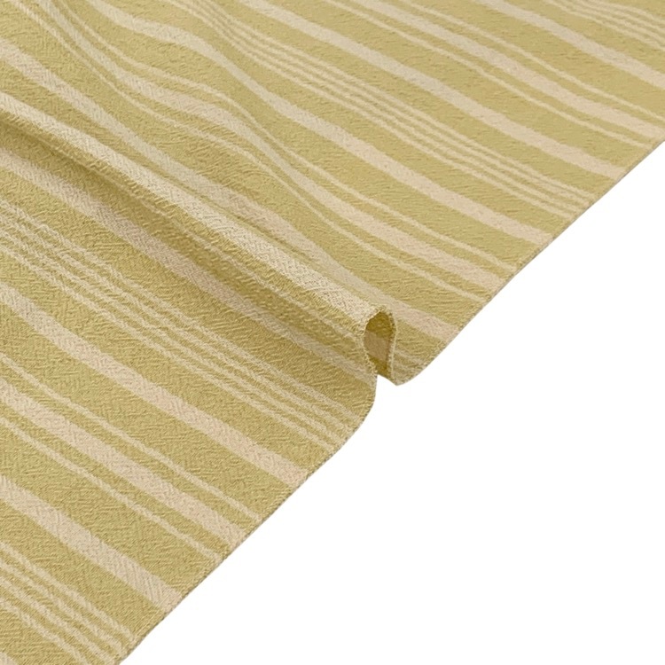 2025SS PHEENY フィーニー Cotton stripe N/S dress コットンストライプノースリーブワンピース ライム F PS25-OP02