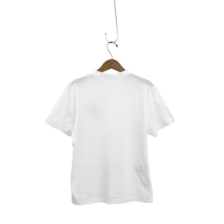 miu miu ミュウミュウ ハートロゴ 半袖 Tシャツ ホワイト M AMM120231983 RFIDタグ